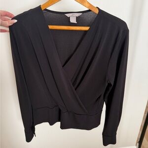 H&M Classic Black Top